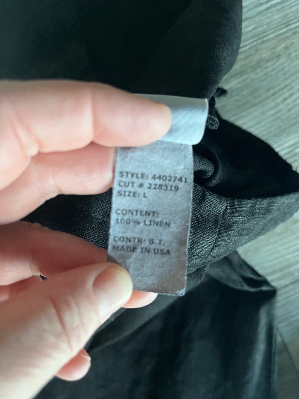 POSH 100% Linen pant - Picture 4 of 7